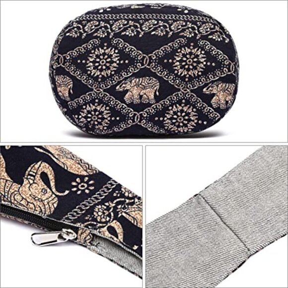 🆕 Hobo Fashion canvas Shoulder Bag Hippie Crossbody Bohemian Animal Print NWT - Picture 8 of 10